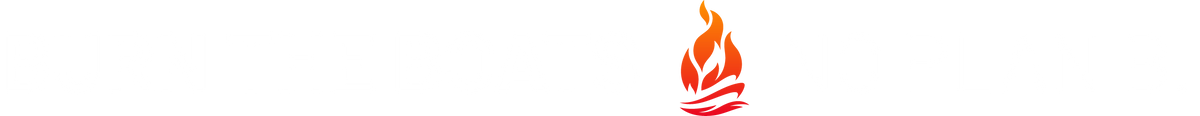 White text 'Burn The Boats No Plan B.' with a flame icon